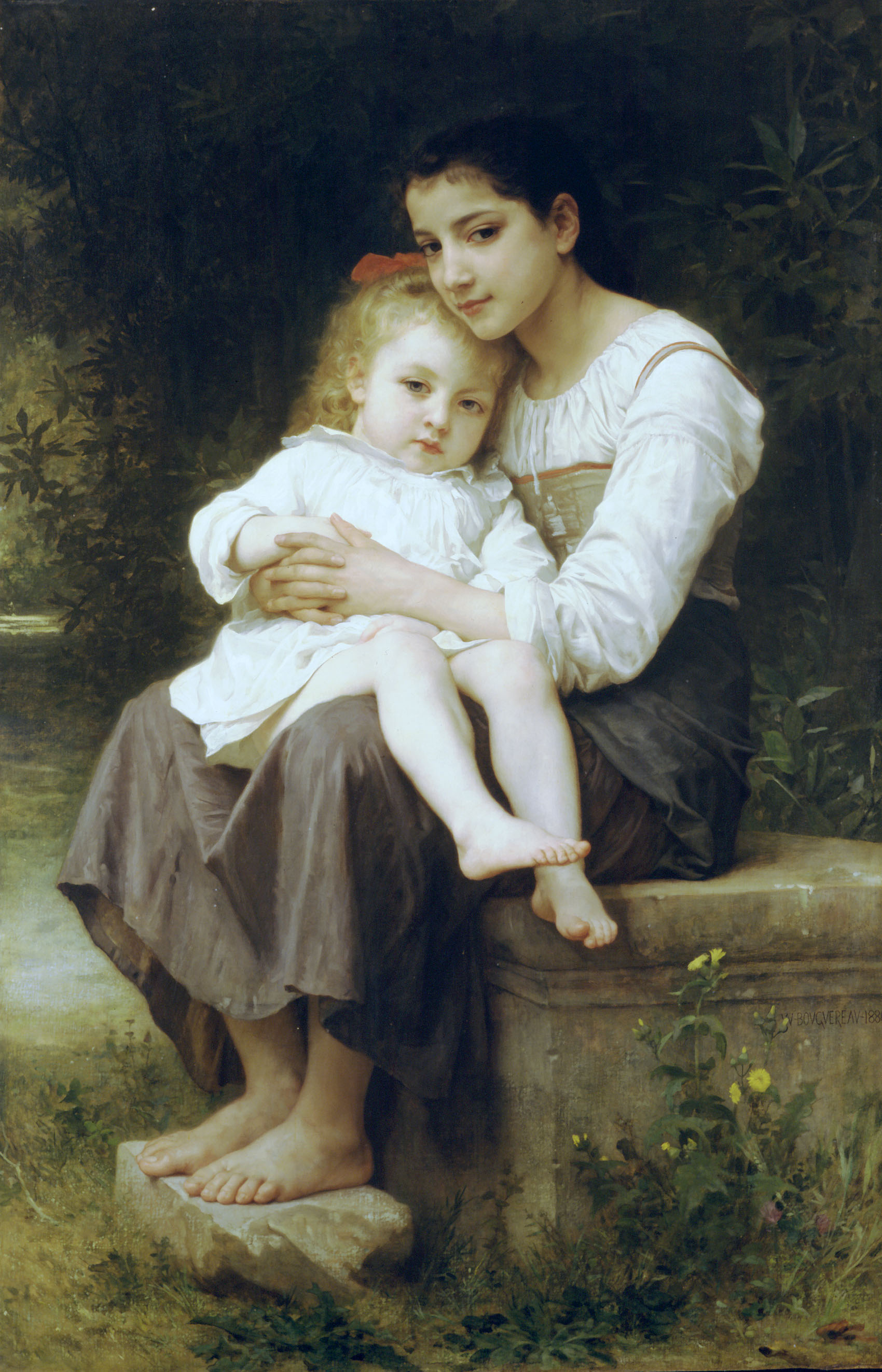 bouguereau_william_la_soeur_ainee_1886_hr - 名画