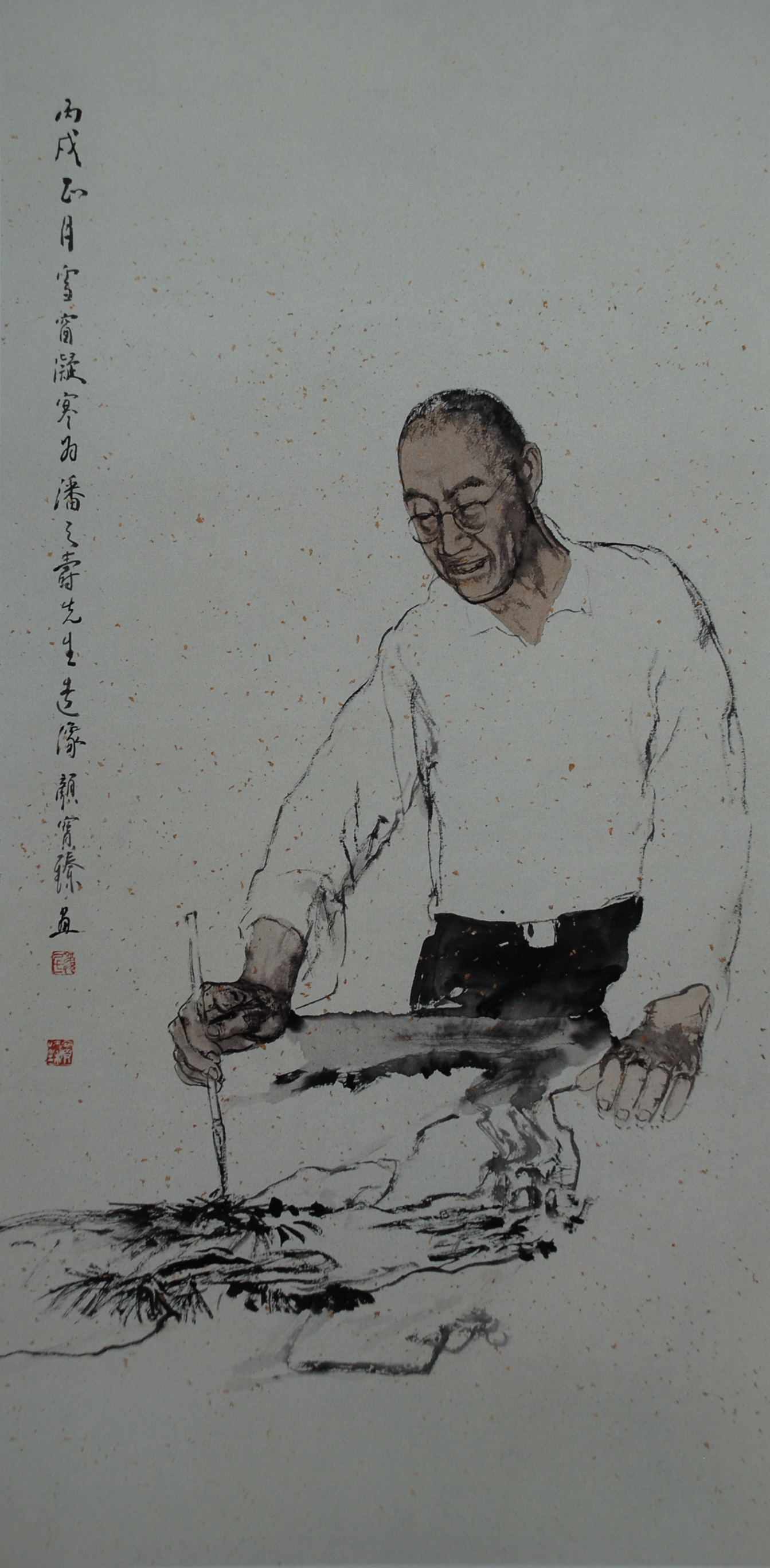 墨韵-颜宝臻水墨人物画 石墨阁画廊 石墨阁画廊-雨浓的博客