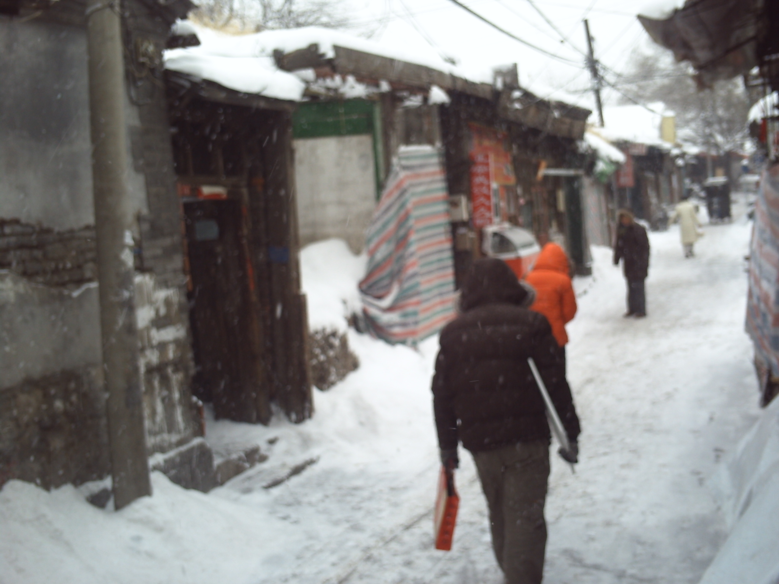 唐来安的相册 胡同雪景