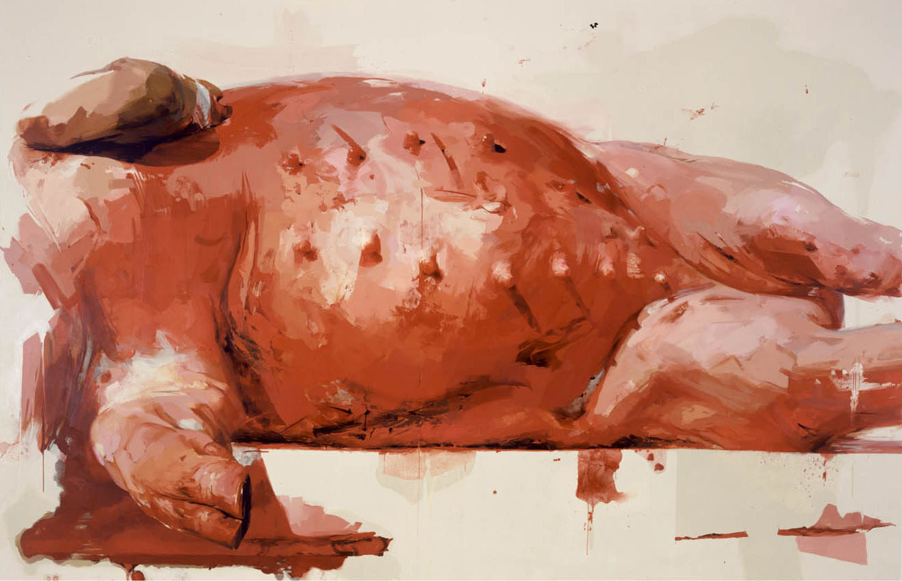 最给力的女画家—珍妮萨维尔(jenny saville)