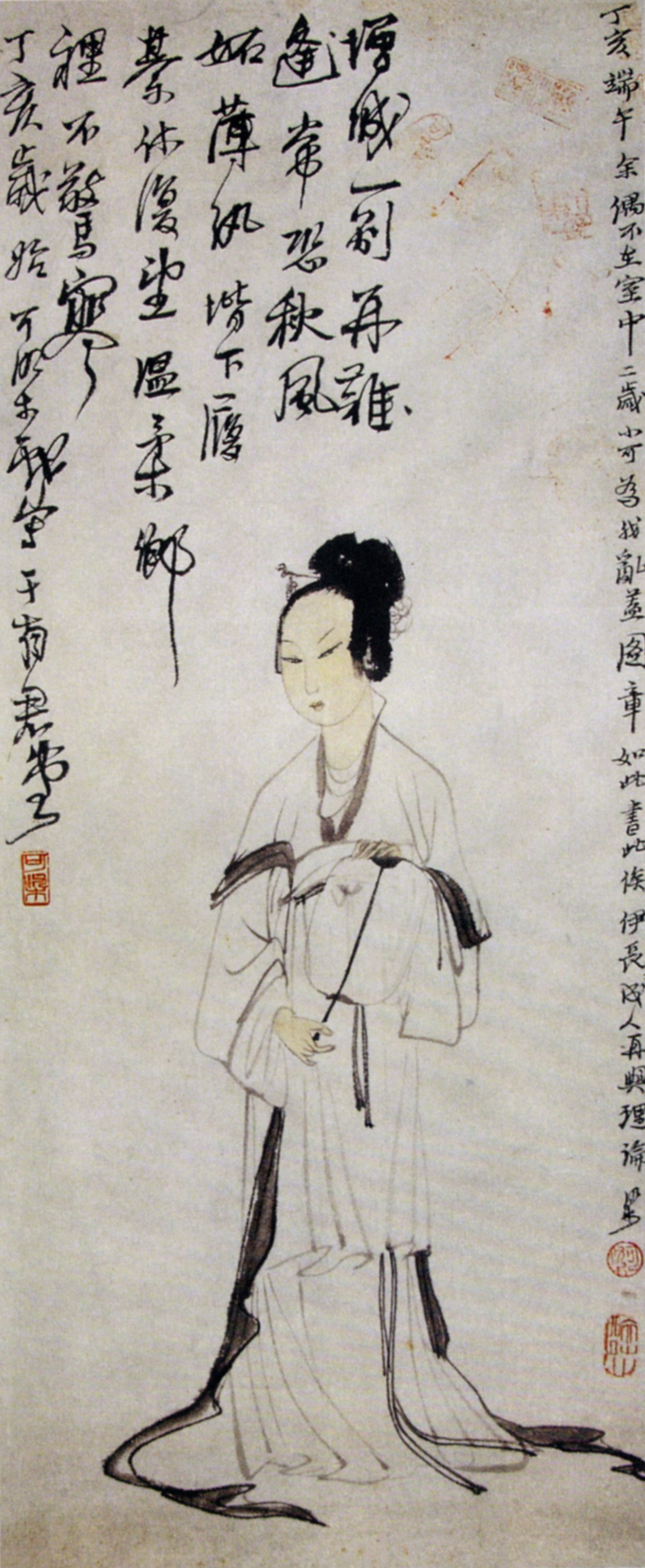 仕女- 李可染 - 相册 - asiacalligraphy - 雅昌博客