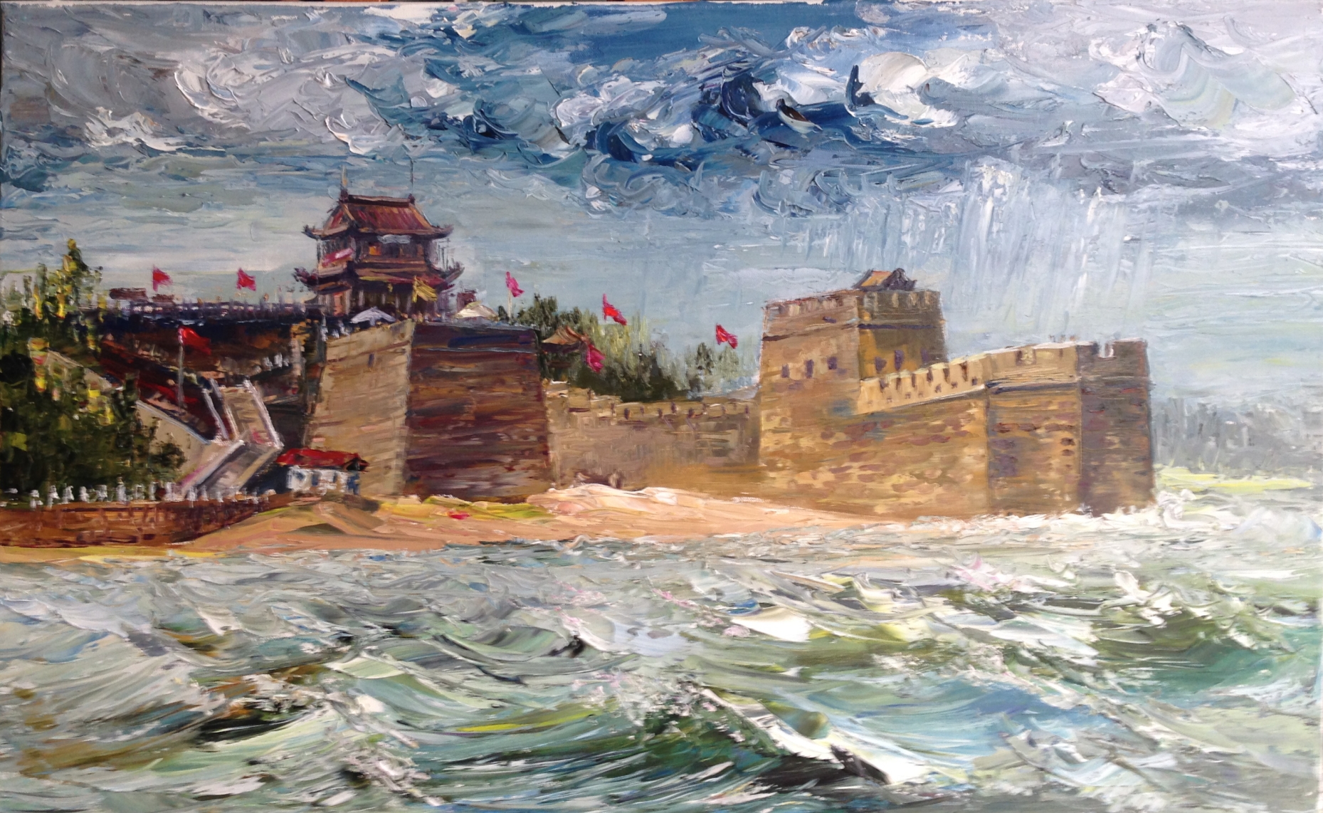 老龙头50x80cm